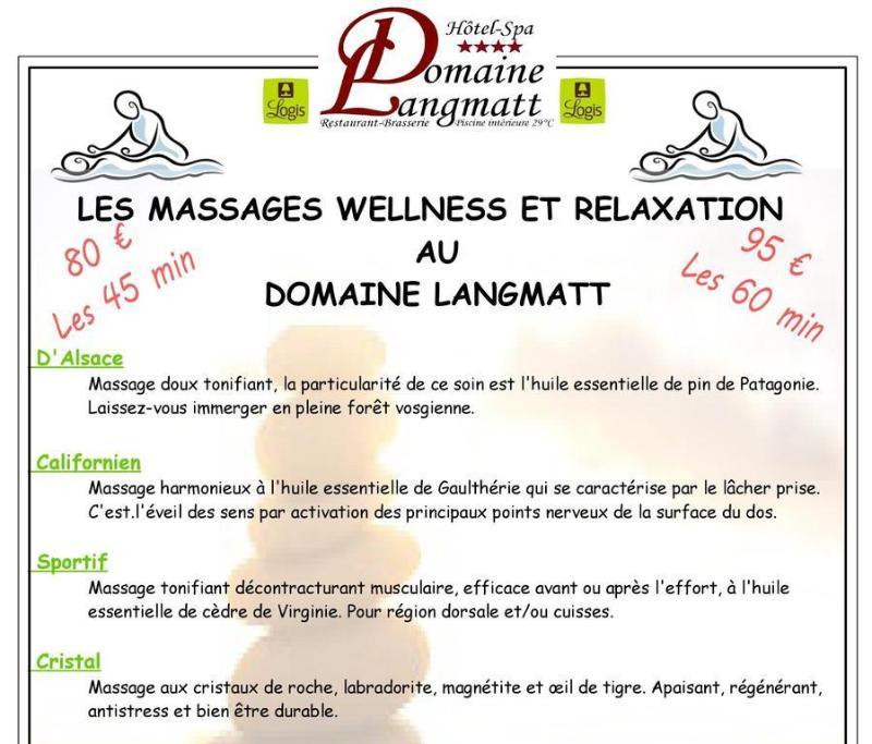 Hotel-Spa & Restaurant Logis Domaine Langmatt Murbach Exteriér fotografie